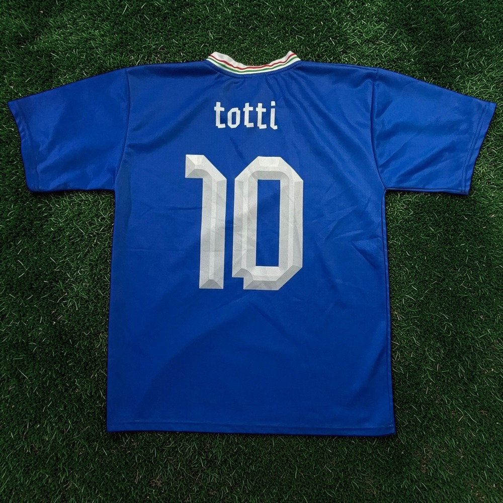 Italy Francesco Totti #10 Jersey FIGC Official Licensed Cortese Pietro Men's S